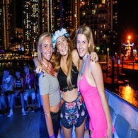 girls gold coast schoolies all ages boat party