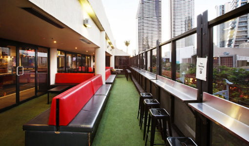 Sundeck at the Beergarden in Surfers Paradise